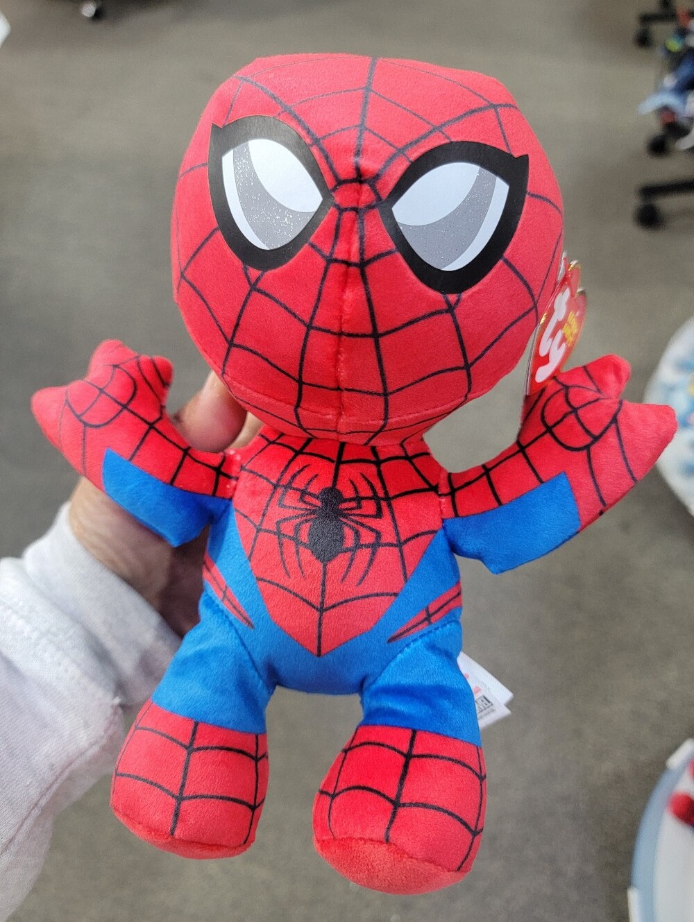 Marvel Red & Blue Spider-Man Plush Figure - Soft Toy
